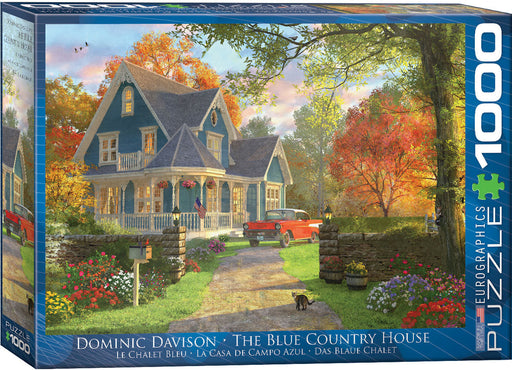 Puzzle: Artist Series - The Blue Country House by Dominic Davison - for just $19.99! 