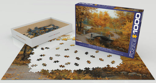 Puzzle: Artist Series - Autumn in an Old Park by Eugene Lushpin - for just $19.99! 