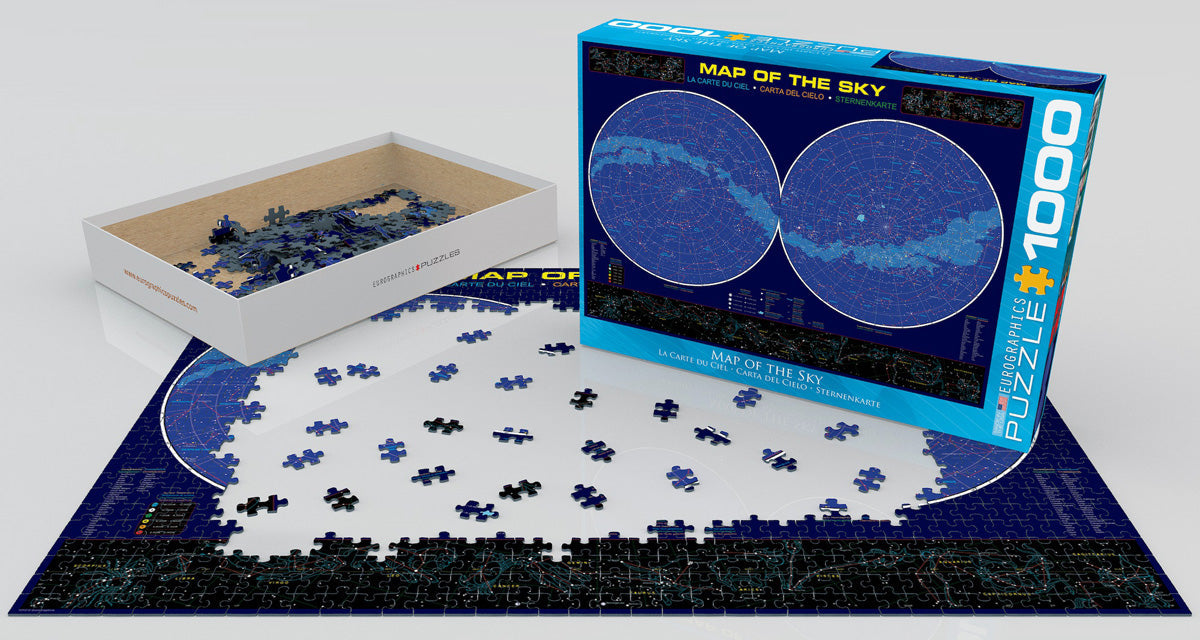 Puzzle: Space Exploration - Map of the Sky - for just $19.99! 