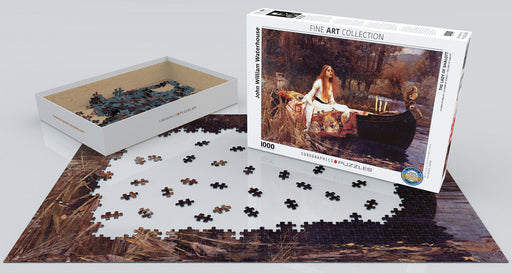 Puzzle: Fine Art Masterpieces - The Lady of Shalott by John William Waterhouse - for just $19.99! 