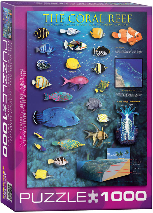 Puzzle: Animal Charts - Coral Reef - for just $19.99! 