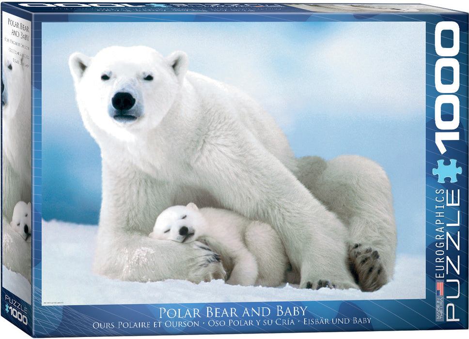 Puzzle: Animal Life Photography - Polar Bear & Baby - for just $19.99! 