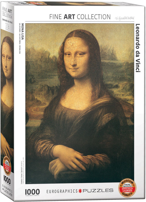 Puzzle: Fine Art Masterpieces - Mona Lisa by Leonardo da Vinci - for just $19.99! 