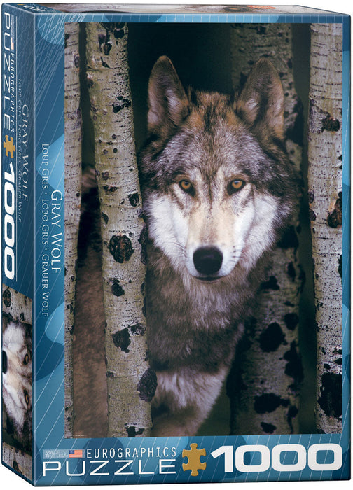 Puzzle: Animal Life Photography - Gray Wolf - for just $19.99! 