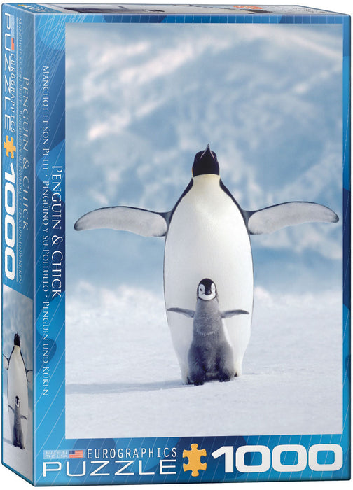 Puzzle: Animal Life Photography - Penguin & Chick - for just $19.99! 
