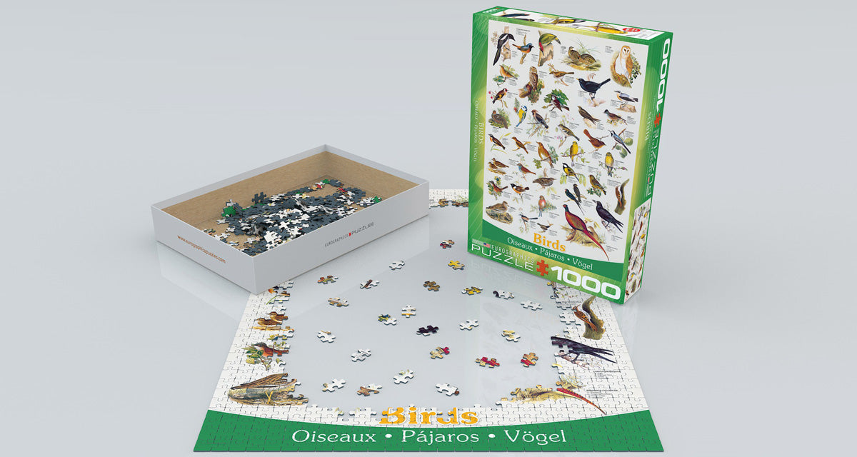 Puzzle: Animal Charts - Birds - for just $19.99! 
