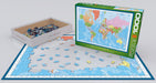 Puzzle: Maps & Flags - Modern Map of The World - for just $19.99! 