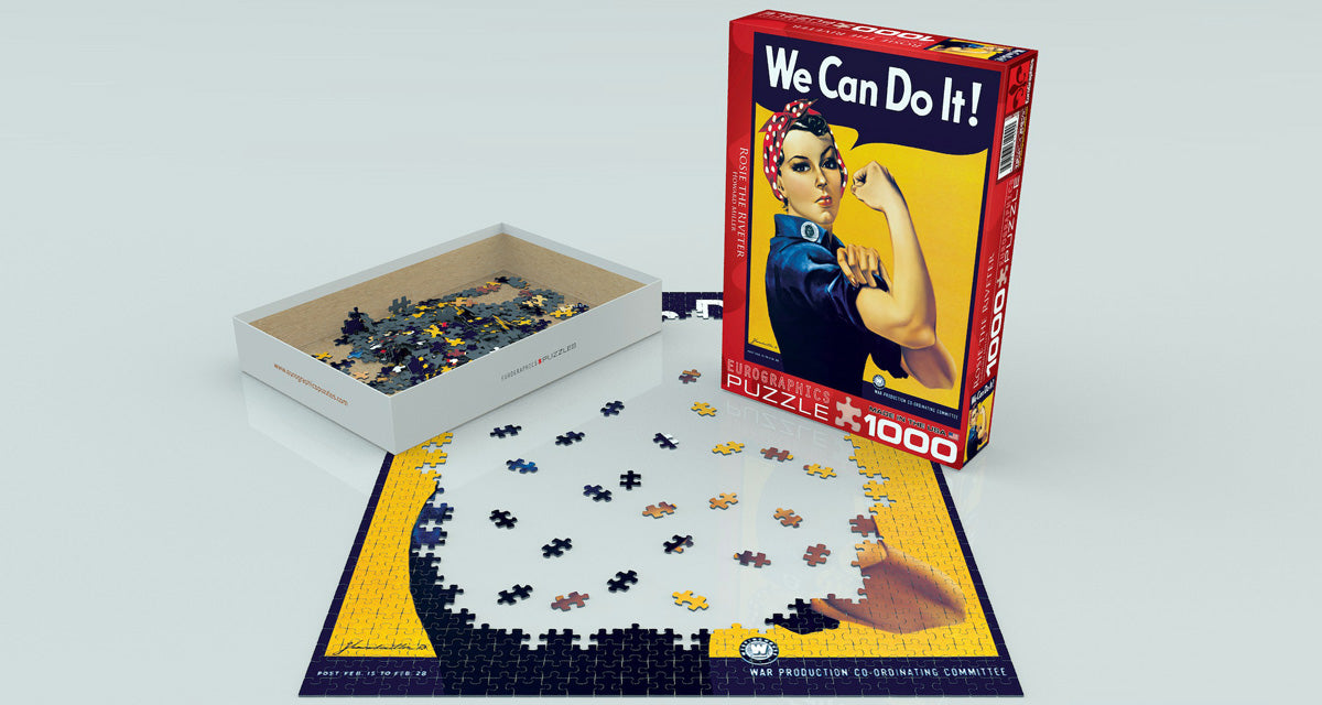 Puzzle: Rosie the Riveter by Howard Miller - for just $19.99! 
