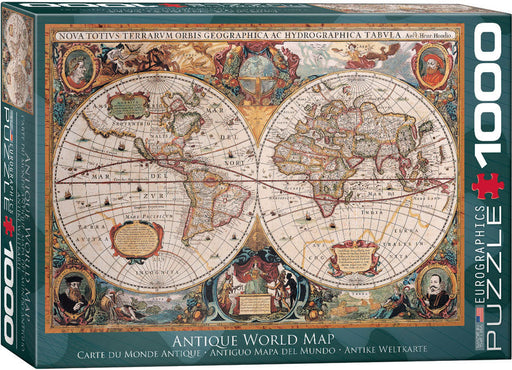 Puzzle: Maps & Flags - Orbis Geographica World Map - for just $19.99! 