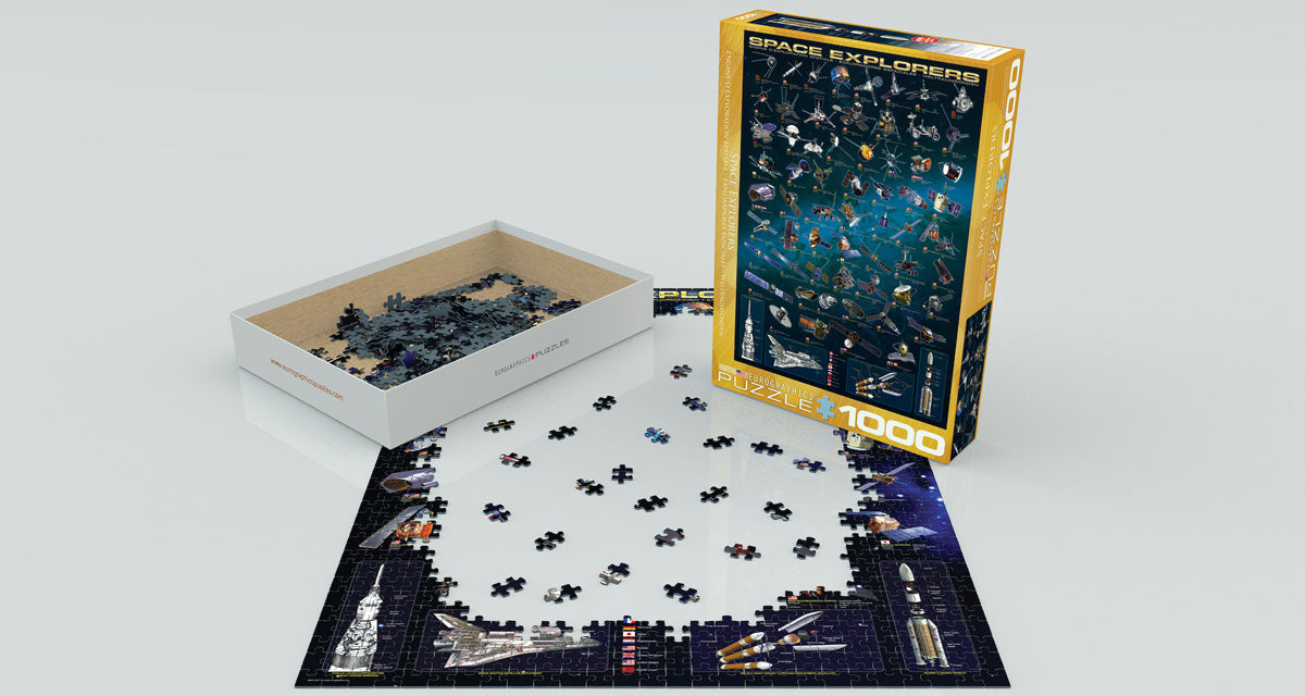 Puzzle: Space Exploration -  Space Explorers - for just $19.99! 