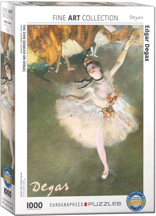 Puzzle: Fine Art Masterpieces - Ballerina by Edgar Degas - for just $19.99! 