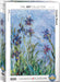 Puzzle: Fine Art Masterpieces - Irises (Detail) by Claude Monet - for just $19.99! 