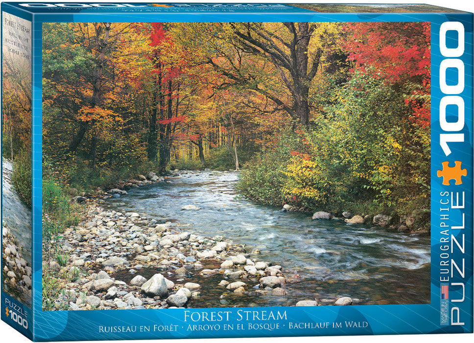 Puzzle: Scenic Photography - Forest Stream - for just $19.99! 