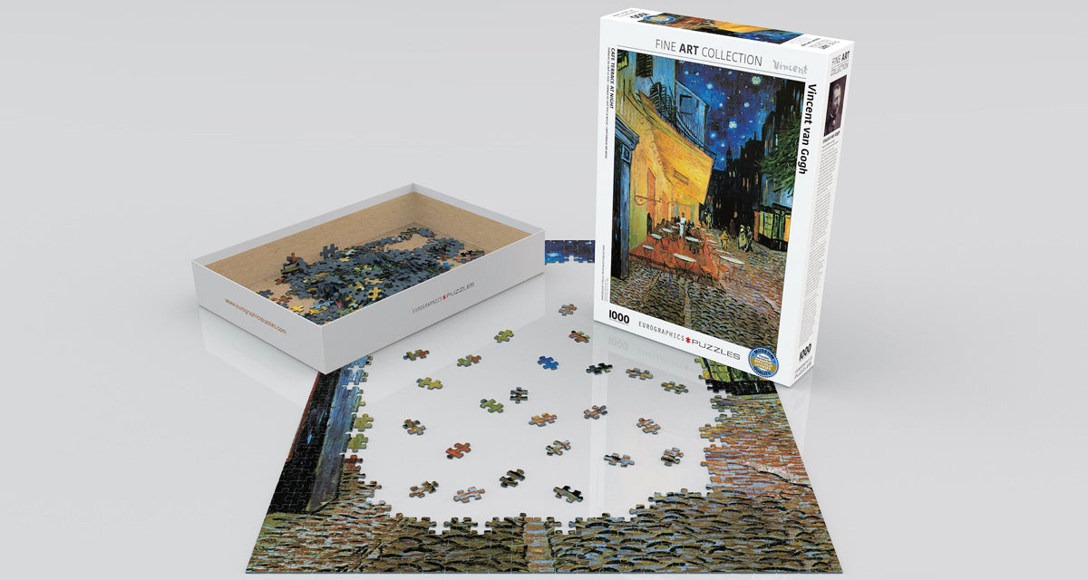 Puzzle: Fine Art Masterpieces - Café Terrace at Night - for just $19.99! 
