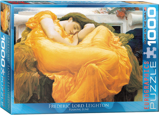 Puzzle: Fine Art Masterpieces - Flaming June by Frederic Lord Leighton - for just $19.99! 