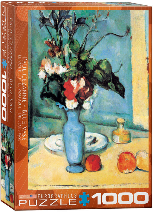 Puzzle: Fine Art Masterpieces - Blue Vase by Paul Cezanne - for just $19.99! 
