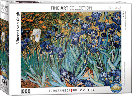 Puzzle: Fine Art Masterpieces - Irises by Vincent van Gogh - for just $19.99! 