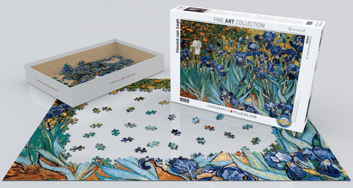 Puzzle: Fine Art Masterpieces - Irises by Vincent van Gogh - for just $19.99! 
