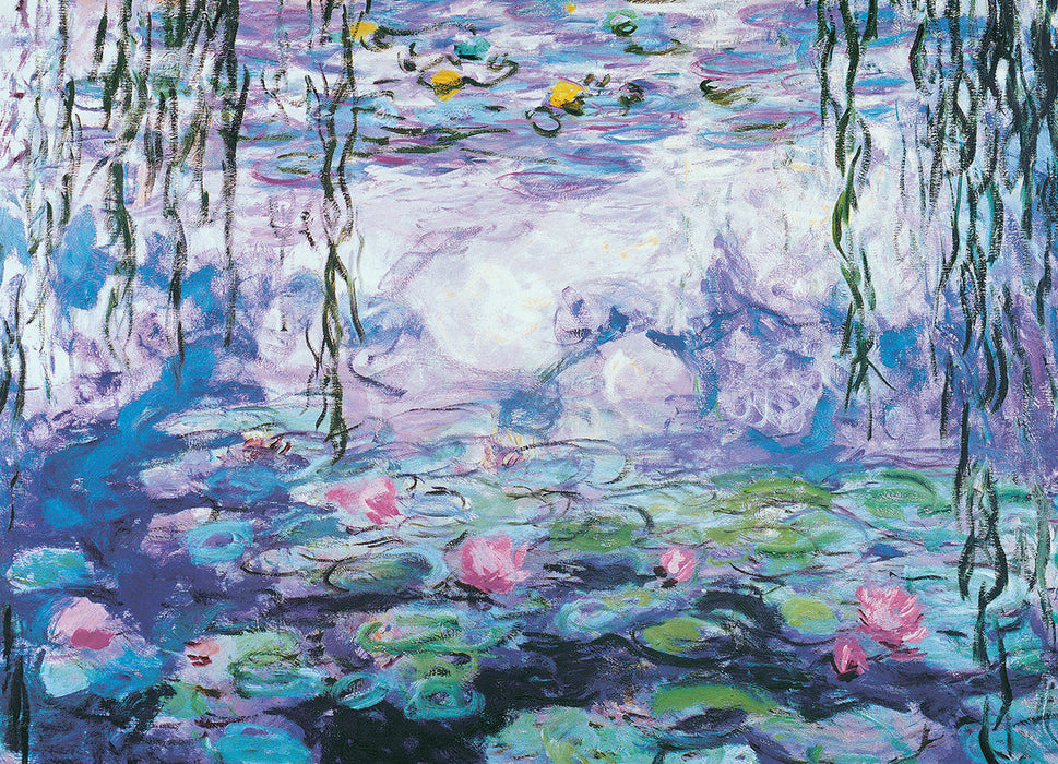 Puzzle: Fine Art Masterpieces - Waterlilies by Claude Monet - for just $19.99! 