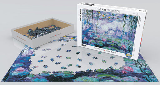Puzzle: Fine Art Masterpieces - Waterlilies by Claude Monet - for just $19.99! 