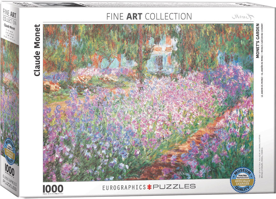 Puzzle: Fine Art Masterpieces - Monet's Garden - for just $19.99! 