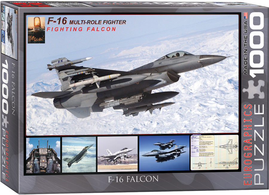 Puzzle: Sea & Land Transportation - F-16 Falcon - for just $19.99! 