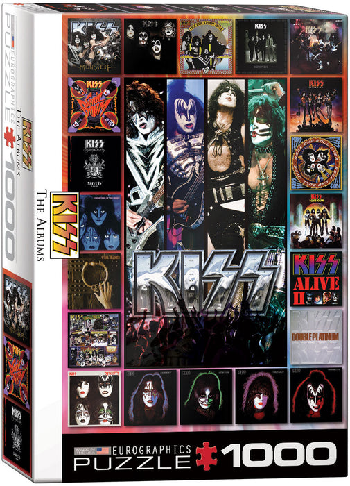 Puzzle: Celebrities Collection - KISS The Albums - for just $19.99! 