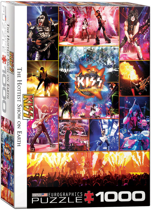 Puzzle: Celebrities Collection - KISS The Hottest Show on Earth - for just $19.99! 