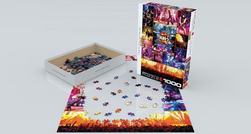 Puzzle: Celebrities Collection - KISS The Hottest Show on Earth - for just $19.99! 