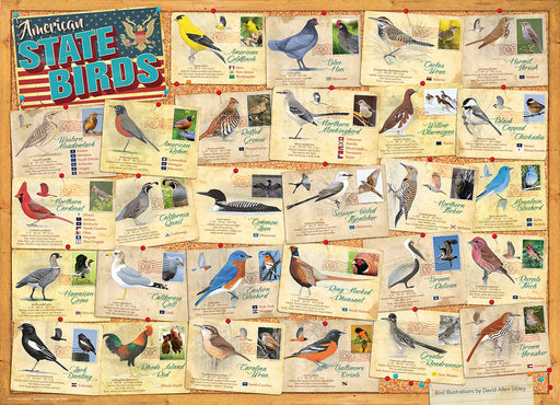 Puzzle: Great American Outdoors - State Birds - for just $19.99! 