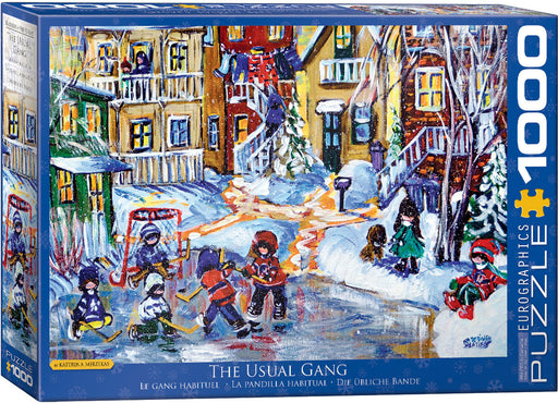 Puzzle: Winter Wonderland - The Usual Gang - for just $19.99! 