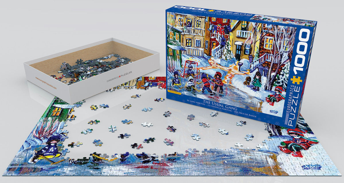 Puzzle: Winter Wonderland - The Usual Gang - for just $19.99! 