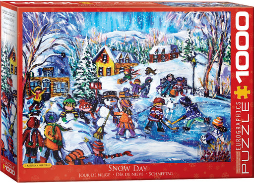 Puzzle: Winter Wonderland - Snow Day - for just $19.99! 