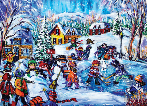 Puzzle: Winter Wonderland - Snow Day - for just $19.99! 
