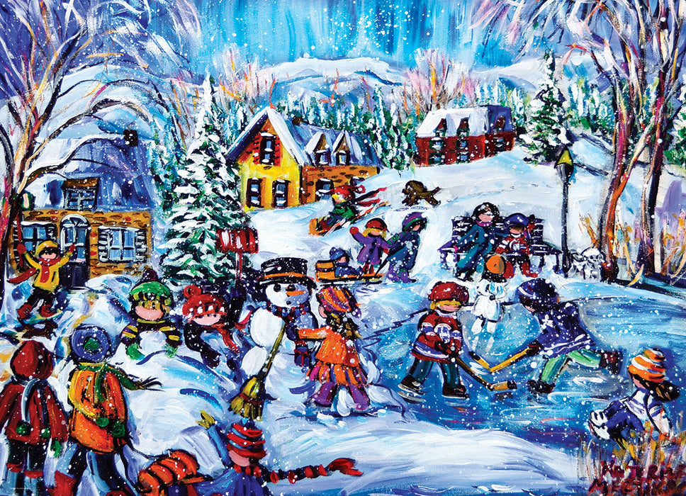 Puzzle: Winter Wonderland - Snow Day - for just $19.99! 