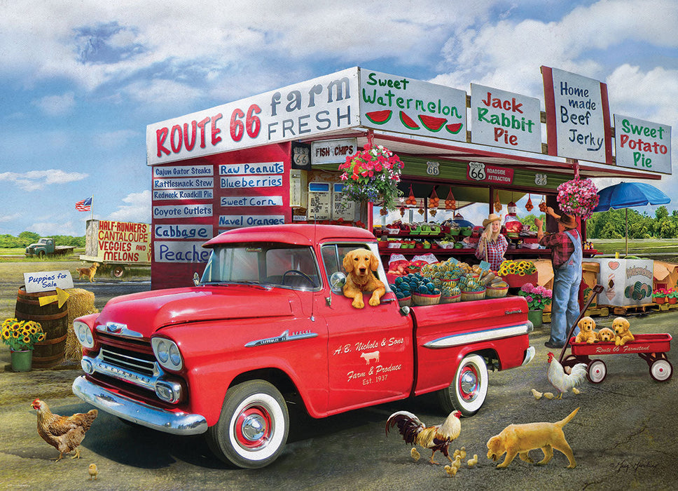 Puzzle: American Car Classics - The Apache Truck by Greg Giordano - for just $19.99! 