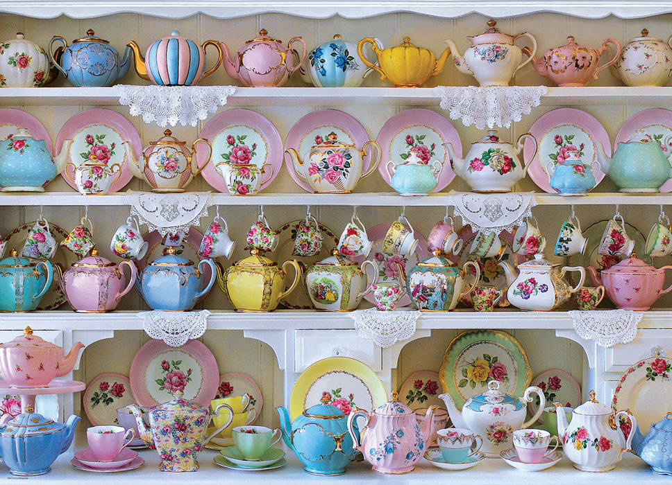 Puzzle: Vintage Tea Set collection - The China Cabinet - for just $19.99! 