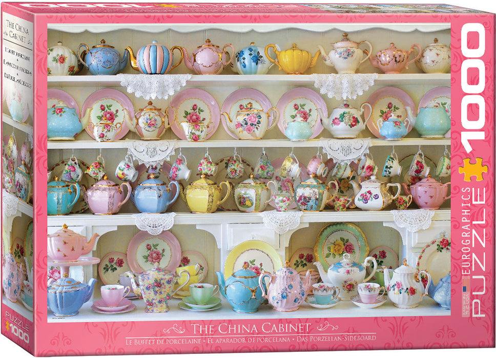 Puzzle: Vintage Tea Set collection - The China Cabinet - for just $19.99! 