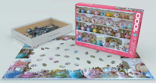 Puzzle: Vintage Tea Set collection - The China Cabinet - for just $19.99! 