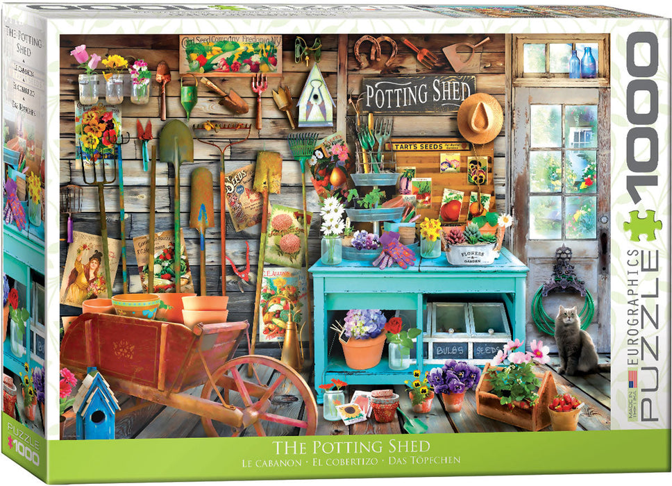Puzzle: Garden - The Potting Shed - for just $19.99! 
