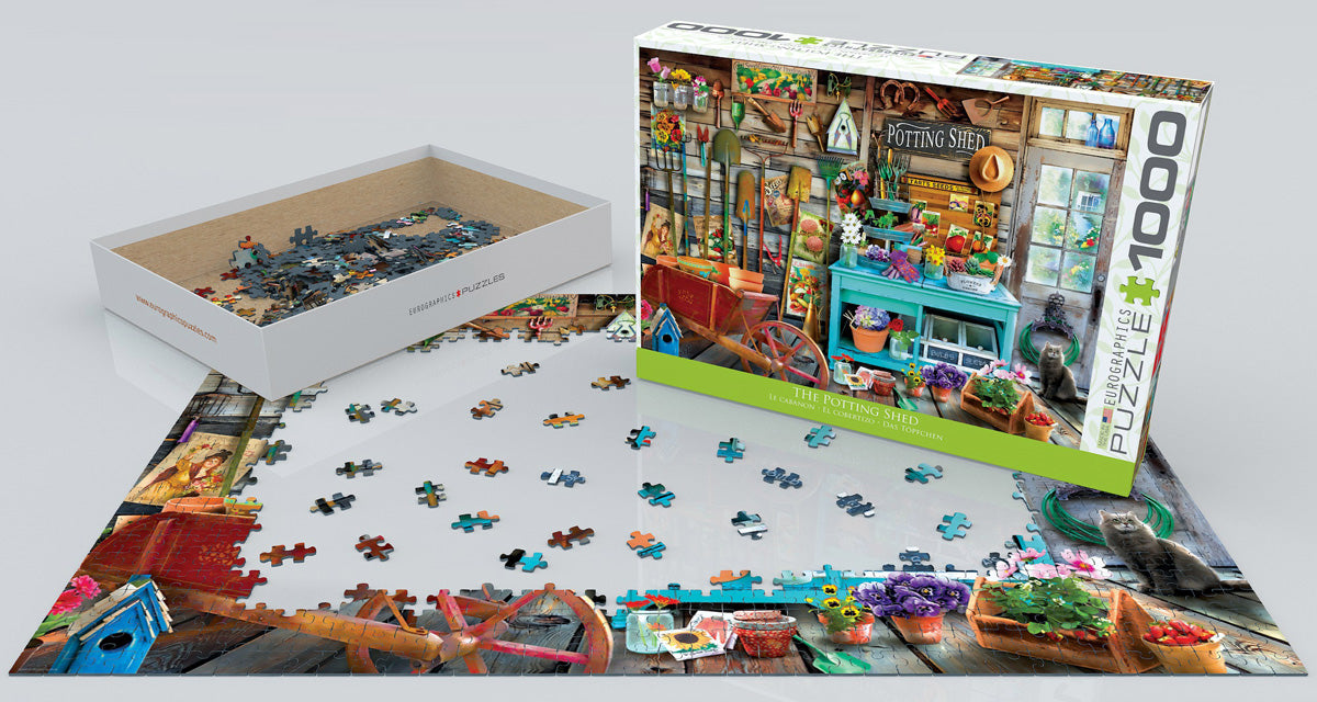Puzzle: Garden - The Potting Shed - for just $19.99! 