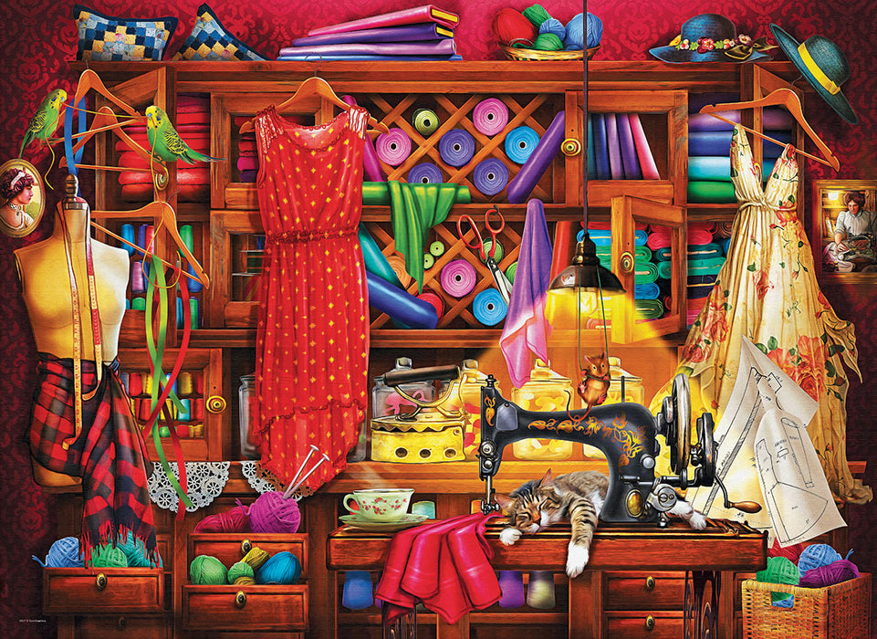Puzzle: Favorite Pastimes - Sewing Room - for just $19.99! 