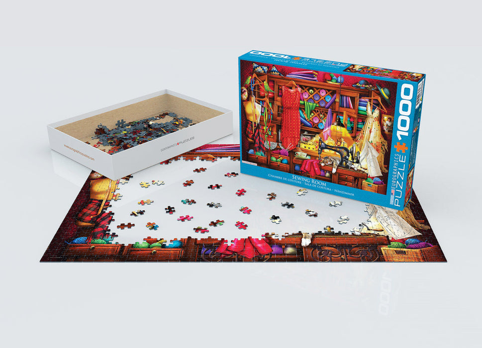 Puzzle: Favorite Pastimes - Sewing Room - for just $19.99! 