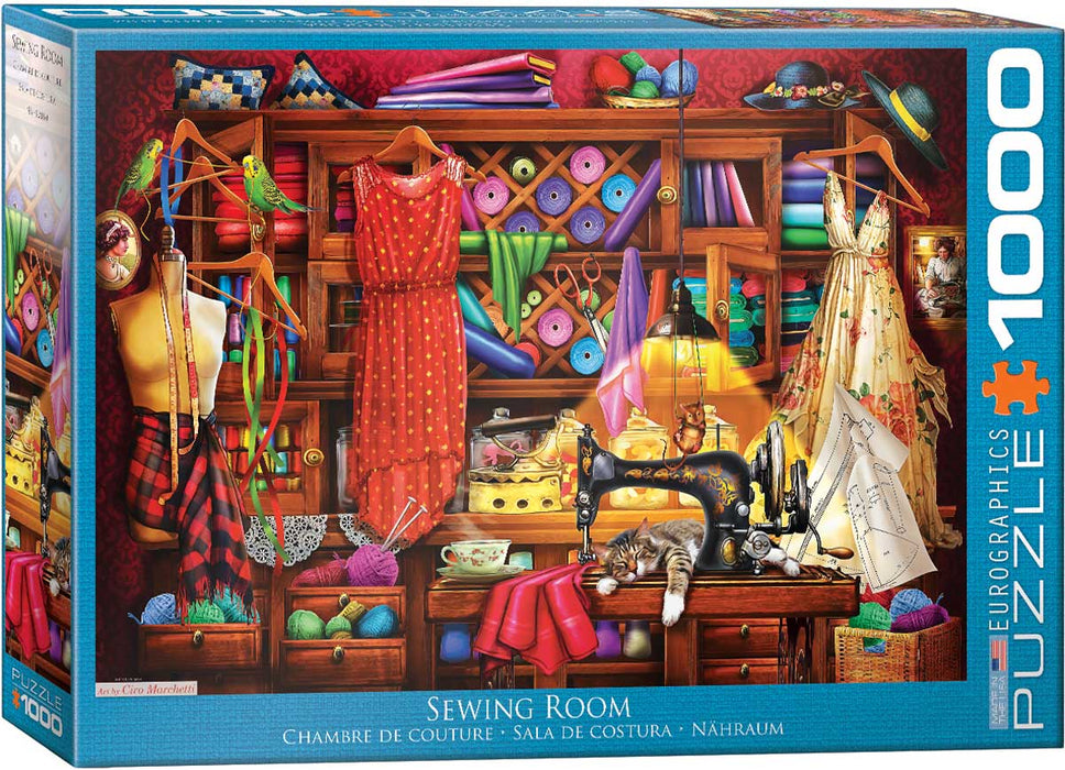 Puzzle: Favorite Pastimes - Sewing Room - for just $19.99! 