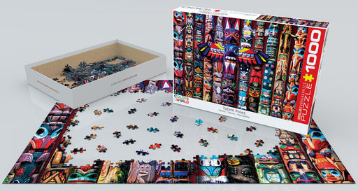 Puzzle: Colors of the World - Totem Poles - for just $19.99! 