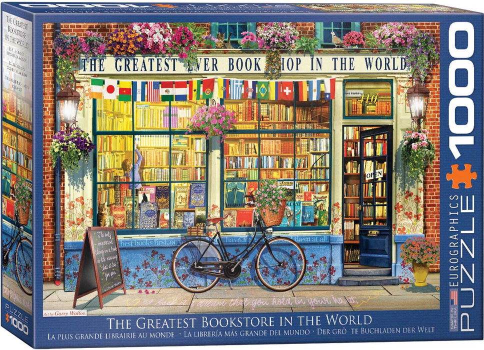 Puzzle: Favorite Pastimes - The Greatest Bookstore in the World - for just $19.99! 