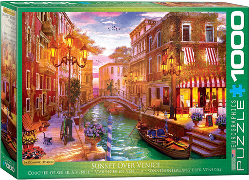 Puzzle: European Scenes - Sunset Over Venice by Dominic Davison - for just $19.99! 