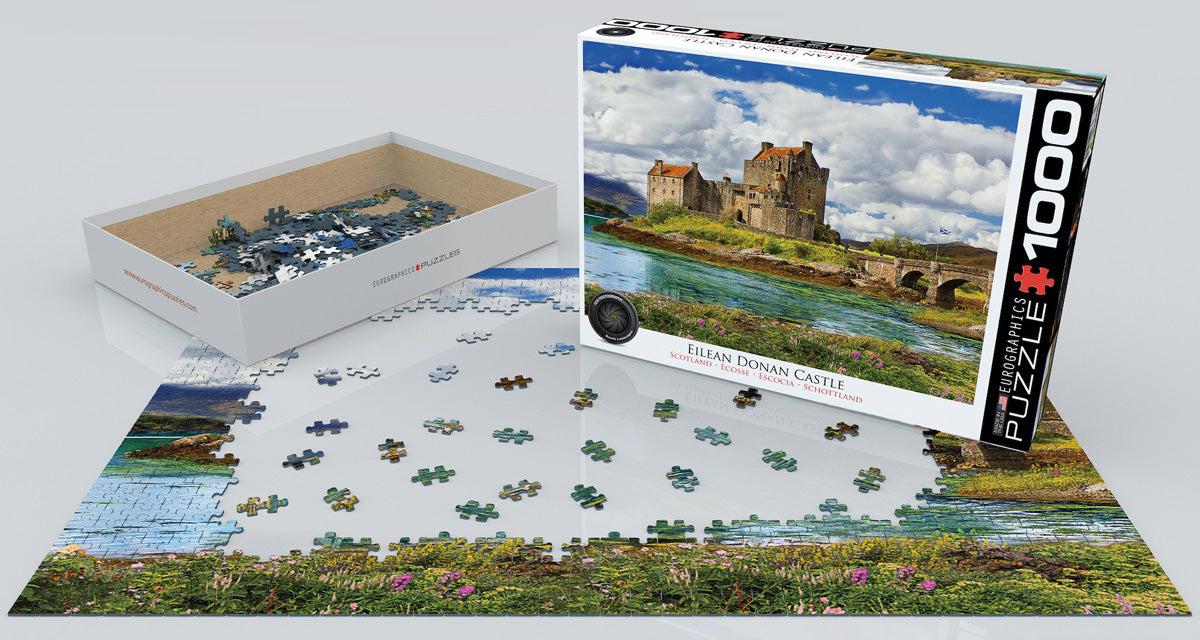 Puzzle: HDR Photography - Eilean Donan Castle - Scotland - for just $19.99! 