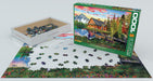 Puzzle: Vibrant Scenery Collection - The Fishing Cabin by Dominc Davison - for just $19.99! 