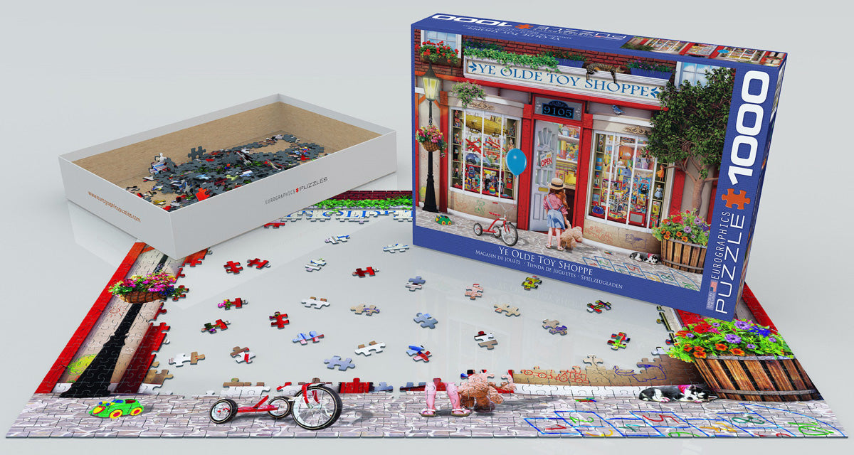Puzzle: Favorite Pastimes - Ye Olde Toy Shoppe by Paul Normand - for just $19.99! 
